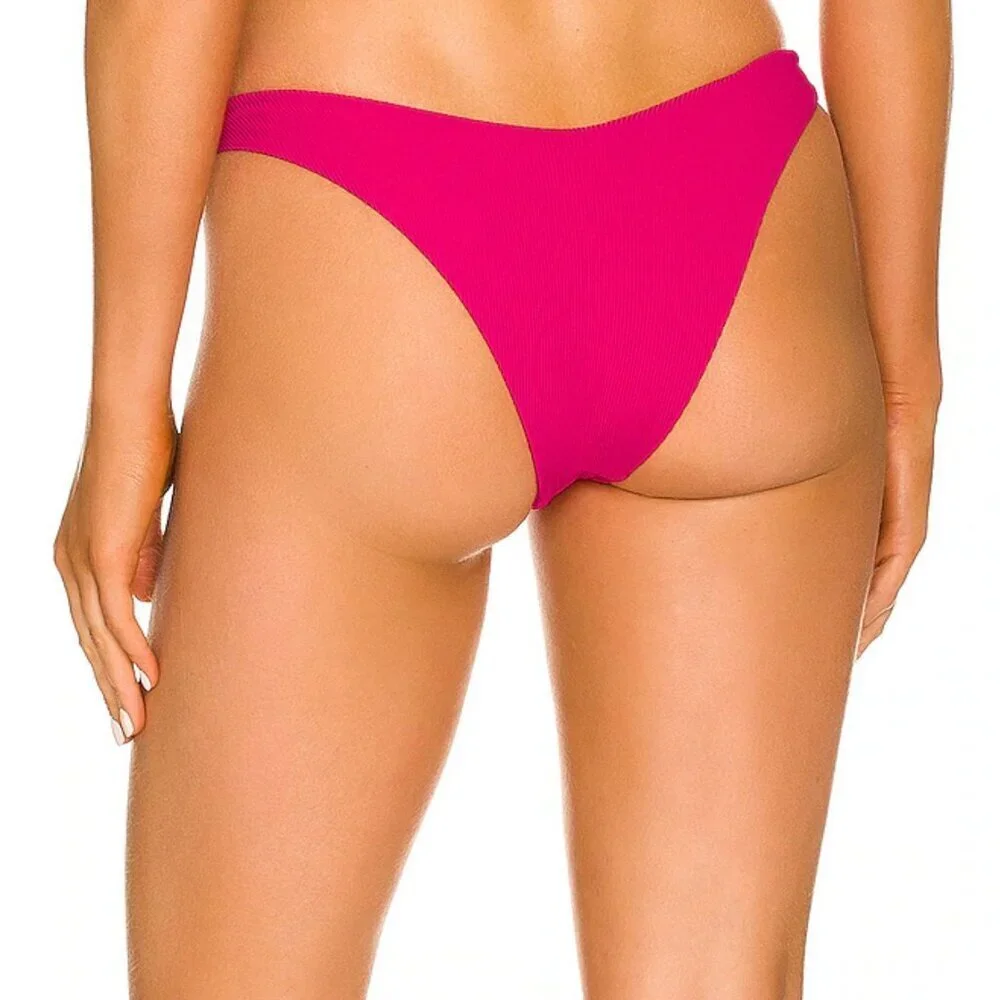 NWT l*space Cabana Bitsy Bikini Bottom in Bougainvillea Sz. XS
